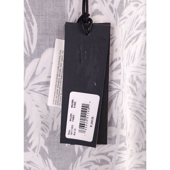 Palm Angels Allover Palm Print Pullover Shirt Size 52 XL Oversized Mens New - Picture 7 of 13